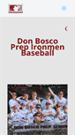 Mobile Screenshot of donboscoprepbaseball.com